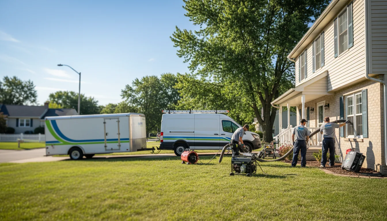 Flooded Basement Restoration And Cleanup With Repair in Ora, IN near me